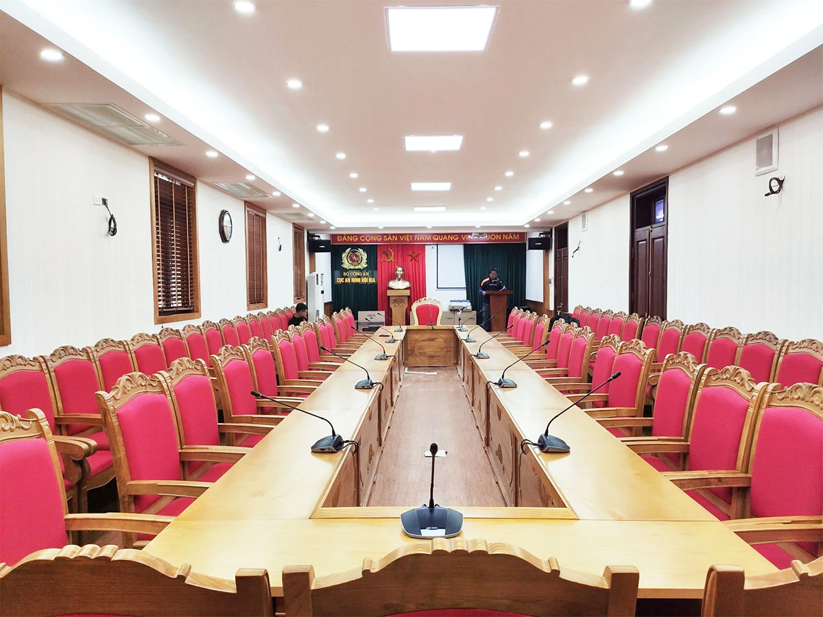 Cung cấp và lắp đặt thiết bị nội thất cho Cục ngoại tuyến - Bộ công an